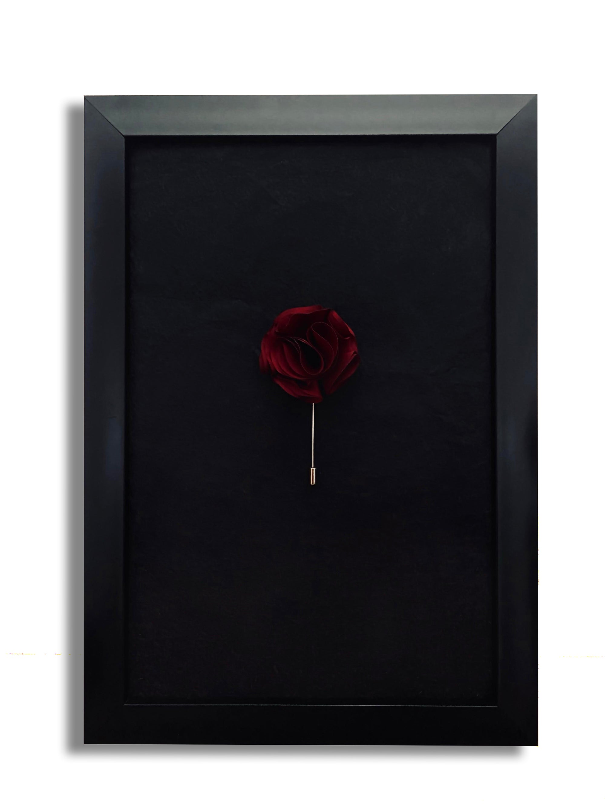 Wine Flower Pin