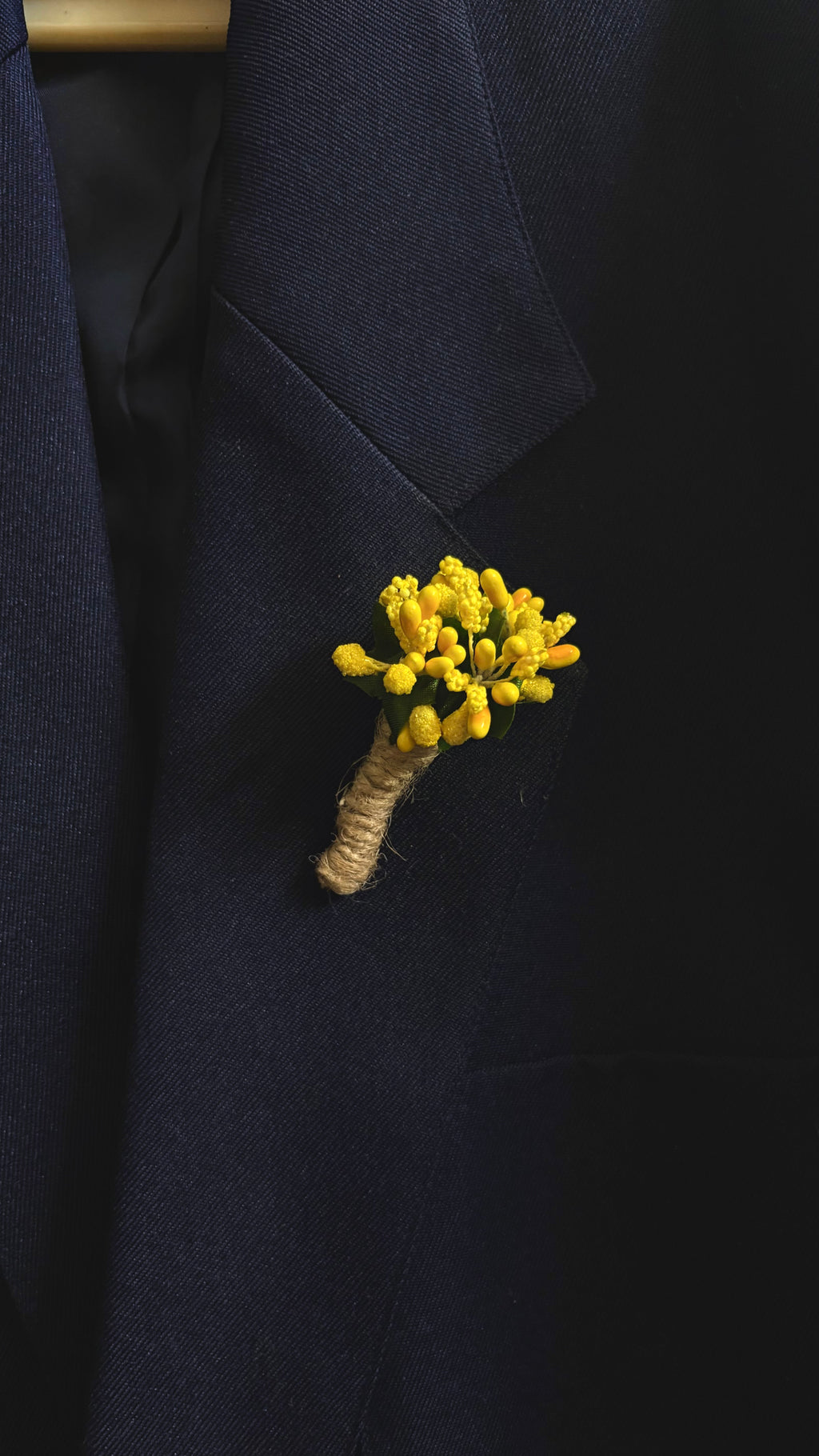 Yellow Baby Flower Pin