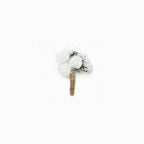 White Bouquet Flower Pin