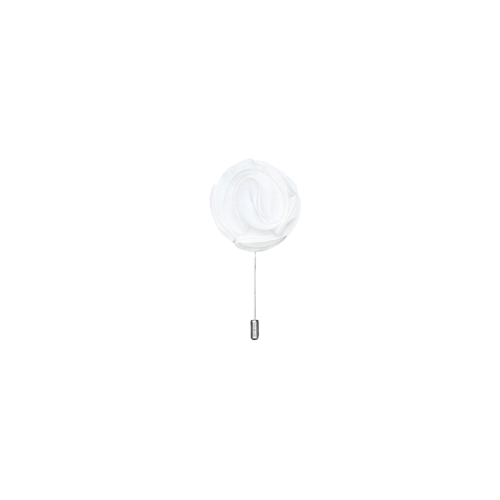 Classic White Flower Pin